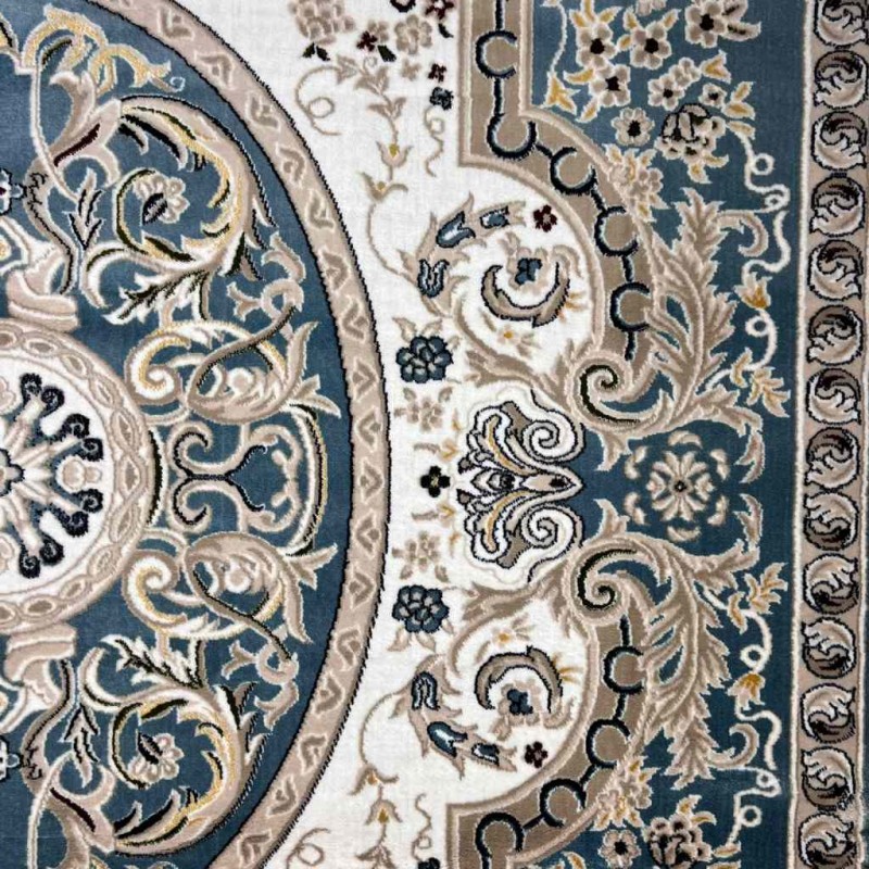 سجاد تركي ماجيستا p1445 سماوي مقاس 100*200