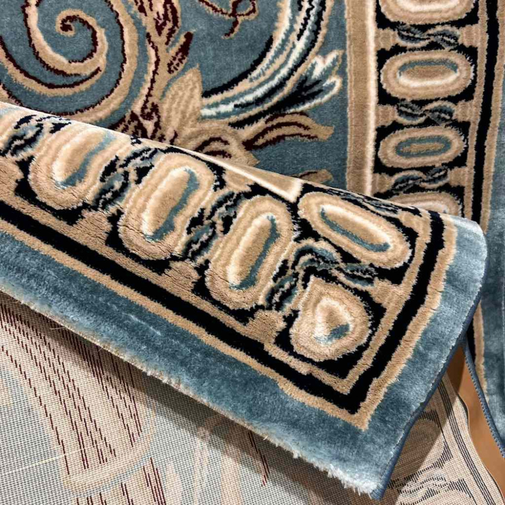 سجاد تركي ماجيستا p1594 سماوي مقاس 80*150 سجاد تركي ماجيستا p1594 سماوي مقاس 80*150