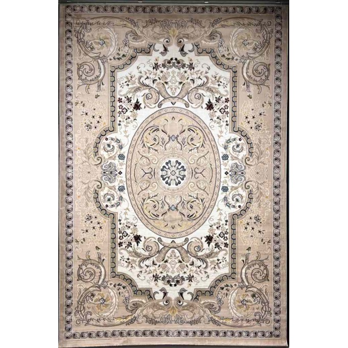 Turkish carpet Majesta p1445 sky Light beige size 300*400