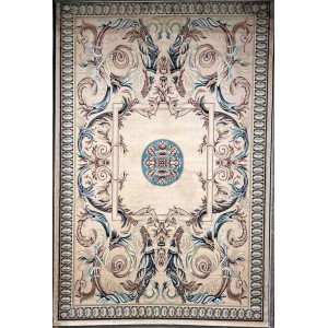 سجاد تركي ماجيستا p1594 بيج فاتح مقاس 80*150