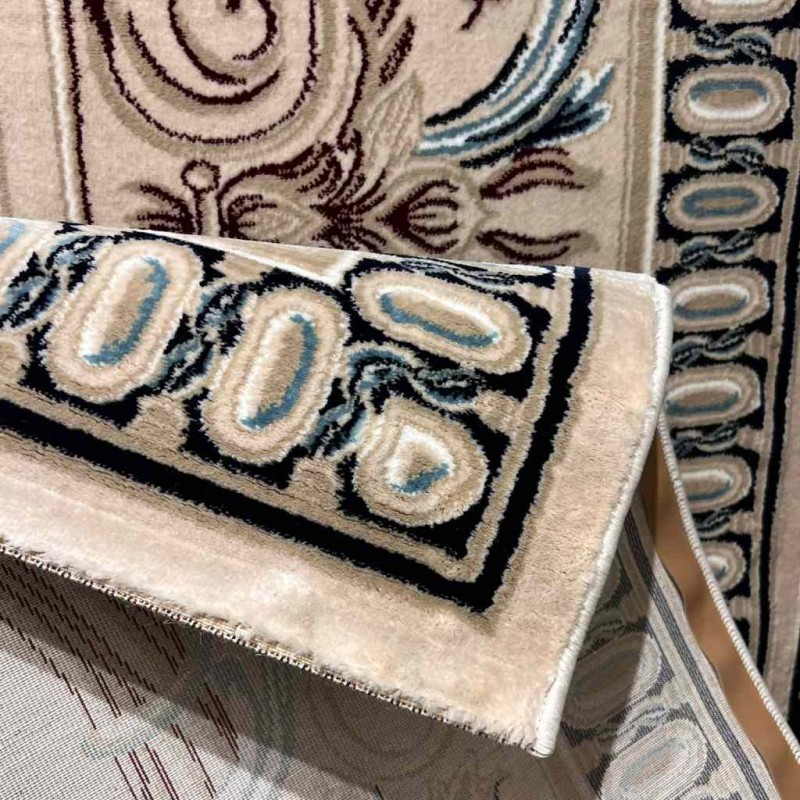 سجاد تركي ماجيستا p1594 بيج فاتح مقاس 150*220