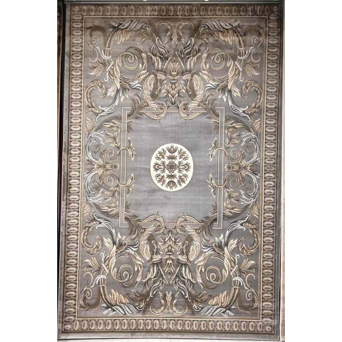 Turkish carpet Majesta p1594 sky Light gray size 250*350