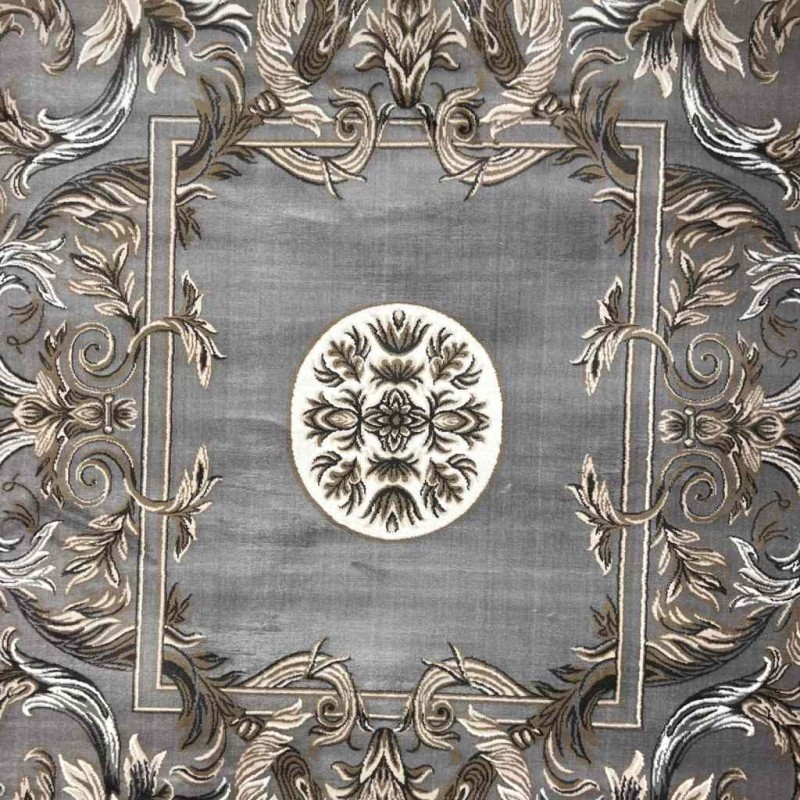 سجاد تركي ماجيستا p1594 رصاصي فاتح مقاس 150*220