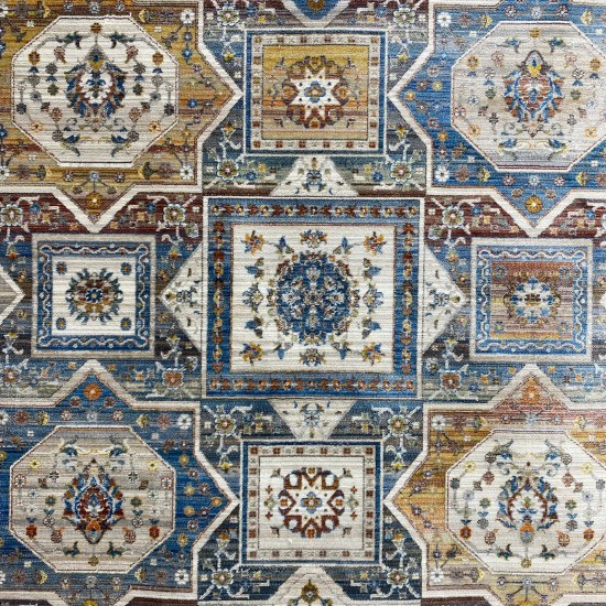 سجاد جورجي سامبا حرير 0652A سماوي 200*300