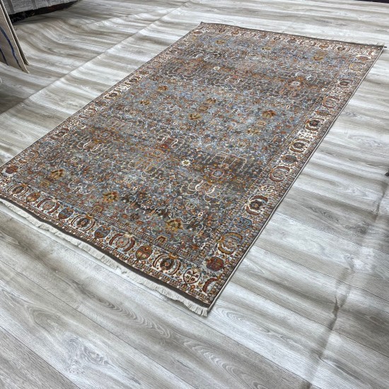 Georgian Samba Silk Carpet 0730A Gray 300*400