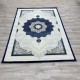 Turkish Paris carpet modern soft 0DS90Z Dark blue light beige size 100*200 Turkish Paris carpet modern soft 0DS90Z Dark blue light beige size 100*200