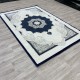 Turkish Paris carpet modern soft 0DS90Z Dark blue light beige size 100*200 Turkish Paris carpet modern soft 0DS90Z Dark blue light beige size 100*200