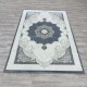 Turkish Paris carpet modern soft 0DS90Z Dark gray light beige size 200*200 Turkish Paris carpet modern soft 0DS90Z Dark gray light beige size 200*200