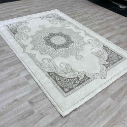 سجاد تركي باريس مودرن ناعم 0DS90Z ايفوري بيج فاتح مقاس 100*200