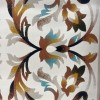 سجاد رمادا نقش كوري تركي A334A كريم مقاس 50*80