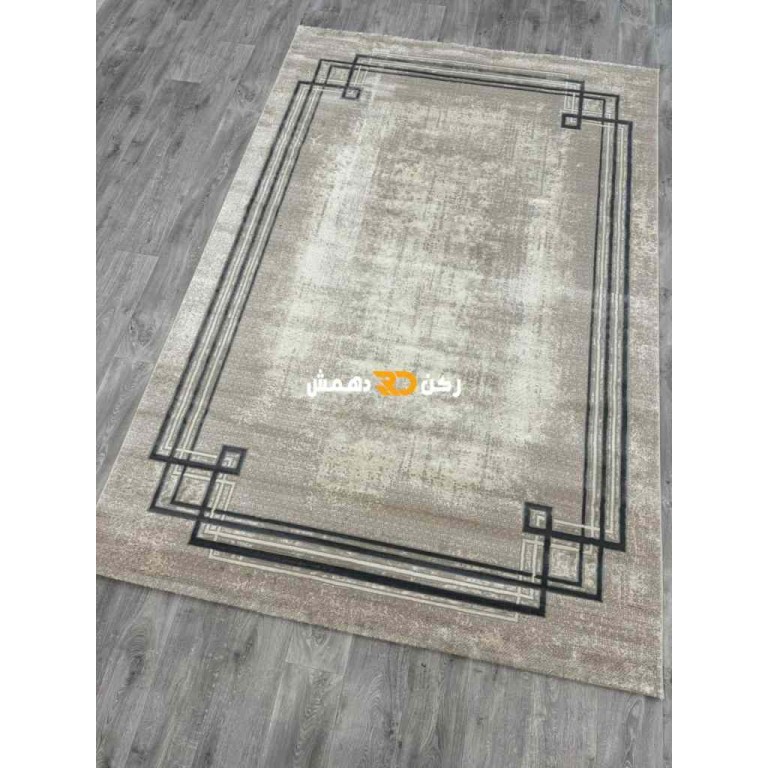 Turkish rug with gray frame 32 size 150*230