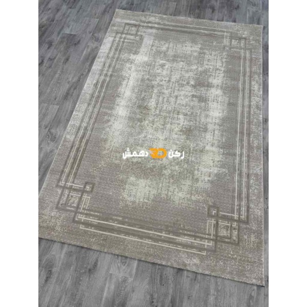 Turkish rug with Light beige frame 32 size 200*300