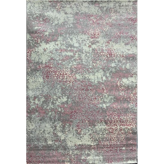 Pure turkish rugs 9470 gray and pink