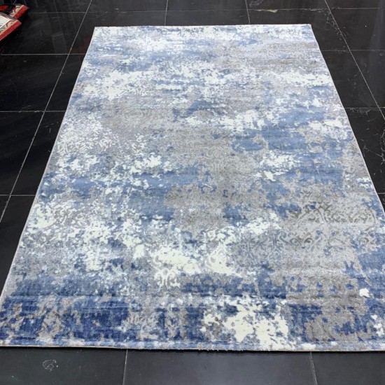 Pure Turkish carpets 9470 blue-gray