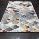 Pure Turkish carpets, 49 golden, gray, red and blue