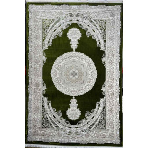 سجاد سيلك هاندا تركي P964C اخضر مقاس 300*400