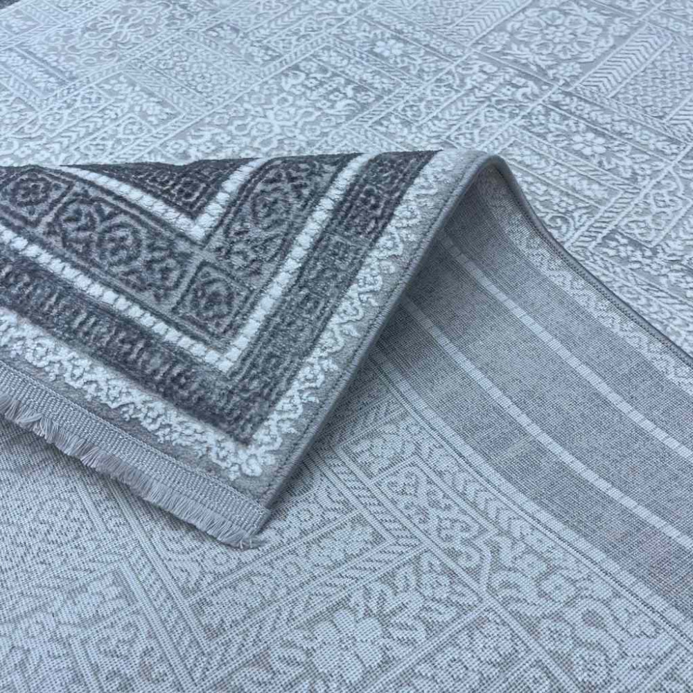 سجاد تركي فيرونا 05903A رصاصي مقاس 150*230 سجاد تركي فيرونا 05903A رصاصي مقاس 150*230