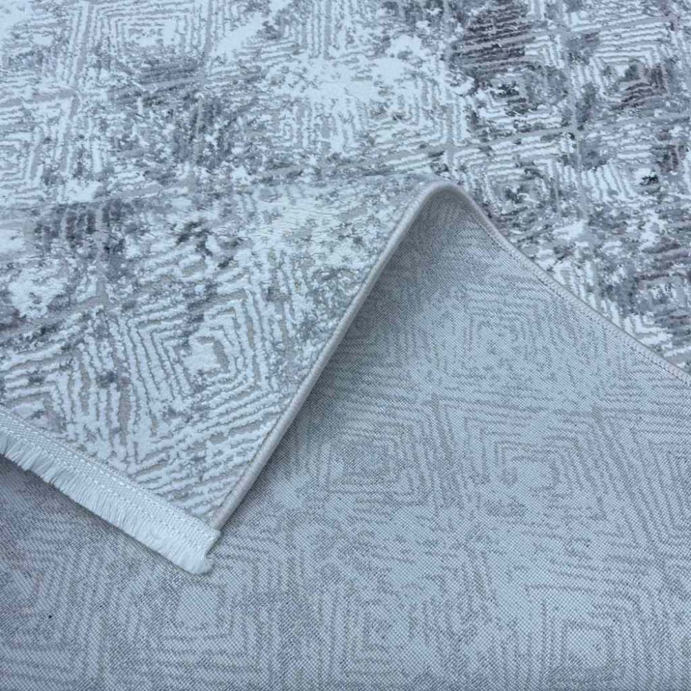 سجاد تركي فيرونا 10273A رصاصي مقاس 100*200 سجاد تركي فيرونا 10273A رصاصي مقاس 100*200