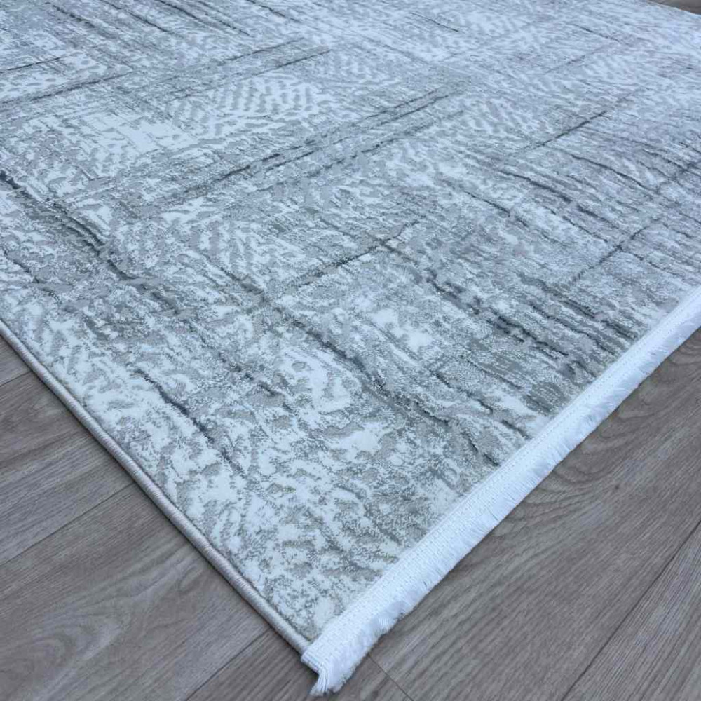 سجاد تركي فيرونا 02725A رصاصي مقاس 100*200 سجاد تركي فيرونا 02725A رصاصي مقاس 100*200