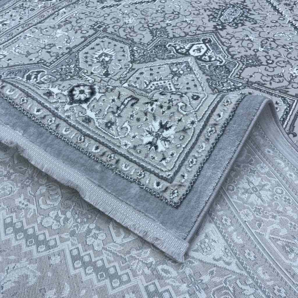 سجاد تركي فيرونا 05827K رصاصي مقاس 100*200 سجاد تركي فيرونا 05827K رصاصي مقاس 100*200