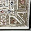 سجاد فرساي نقش فرنسي تركي HN71A ابيض ذهبي مقاس 200*300