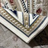VERSAI Rug French Turkish Design HN71A WHITE NAVY 300*500