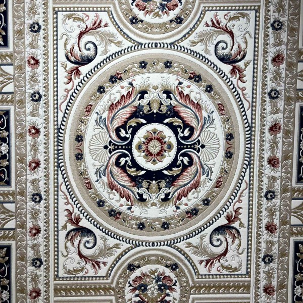 VERSAI Rug French Turkish Design HN71A WHITE NAVY 300*500