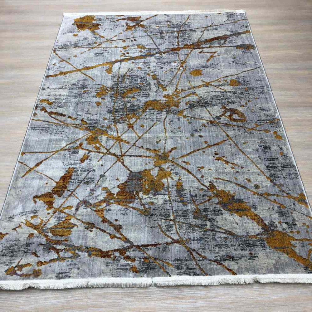 سجاد فيستا 151 جورجيا رصاصي و ذهبي سجاد فيستا 151 جورجيا رصاصي و ذهبي