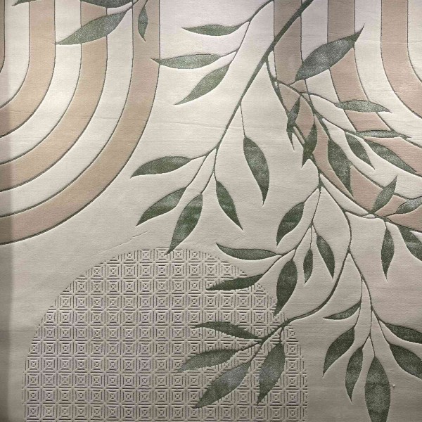 سجاد مودرن انتيك تركي N0633A اخضر مقاس 250*350