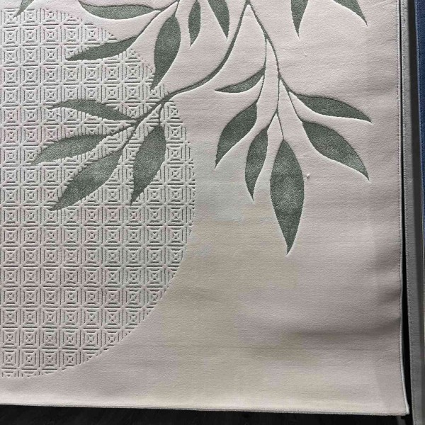 سجاد مودرن انتيك تركي N0633A اخضر مقاس 250*350