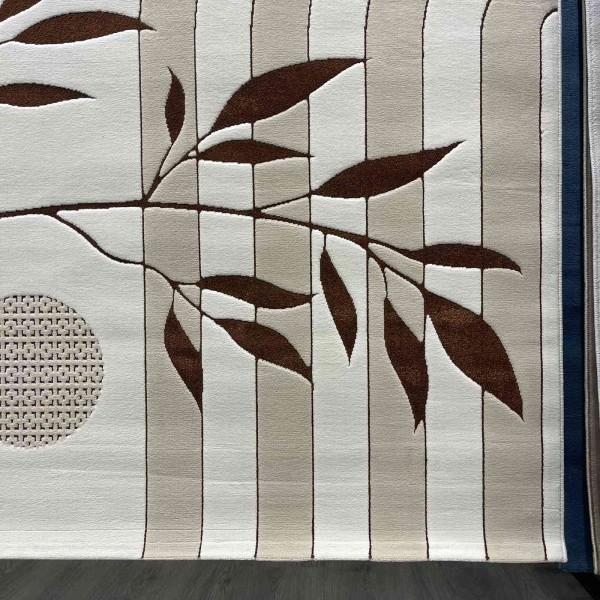 سجاد مودرن انتيك تركي N0633A تيرا مقاس 250*350