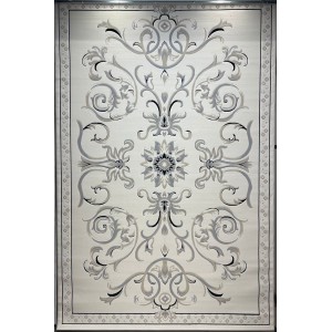 Turkish Deluxe Rug 9770A Anthracite Cream Size 200*300