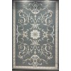 Turkish Deluxe Rug 9688E blue Cream Size 200*200
