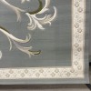 Turkish Deluxe Rug 9688E blue Cream Size 200*200