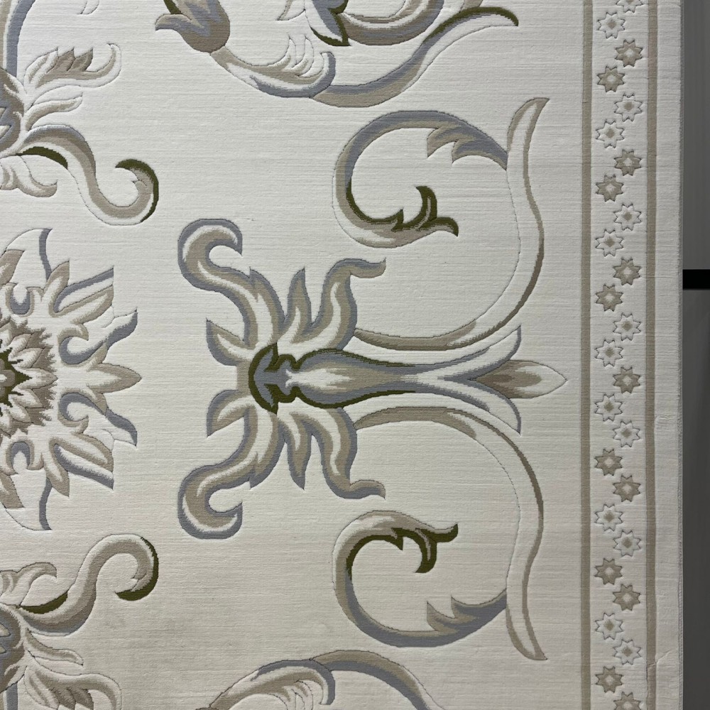 سجاد تركي ديلوكس 9770A كريم مقاس 200*200