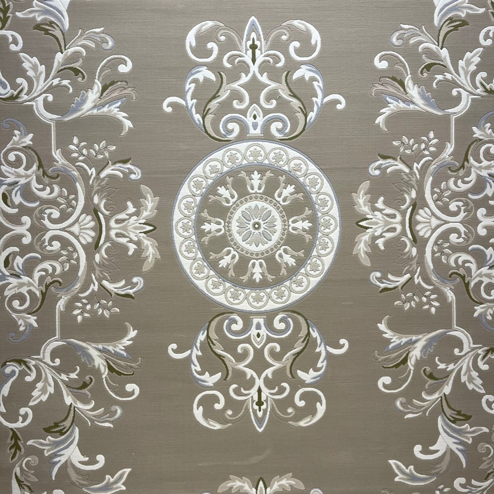 سجاد تركي ديلوكس 9688E كريم بني مقاس 250*350