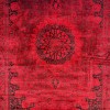 Turkish Bukhara Kandahar Afghani Rug P1619 Dark Red Size 400*500