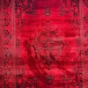 Turkish Bukhara Kandahar Afghani Rug P1448 Dark Red Size 80*150