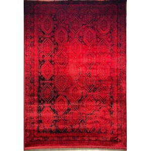 سجاد تركي بخارى قندهار افغاني P1455 احمر غامق مقاس 400*400