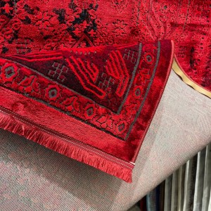 سجاد تركي بخارى قندهار افغاني P1455 احمر غامق مقاس 400*400