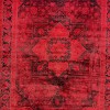 Turkish Bukhara Kandahar Afghani Rug P1664 Dark Red Size 80*150