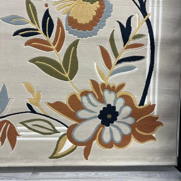 Turkish designer rug Nova 9938A Beige Cream size 250*350
