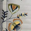 Turkish designer rug Nova 9938A cream silver size 100*300