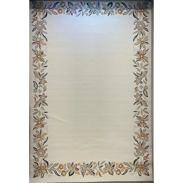 Turkish designer rug Nova 9940A Cream size 100*200