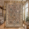 Turkish Bohemian NOVEX Rug H7475A BROWN Size 300*400