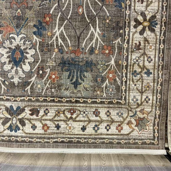Turkish Bohemian NOVEX Rug H7475A BROWN Size 300*400