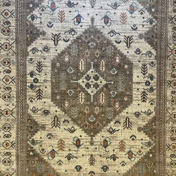 سجاد بوهيمي نوفكس تركي  H7476A كريم مقاس 400*500 سم