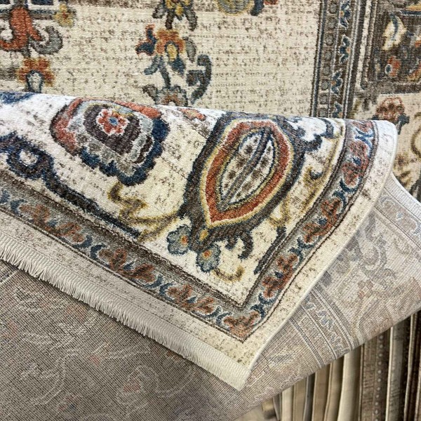 Turkish Bohemian NOVEX Rug H7480A cream Size 150*220