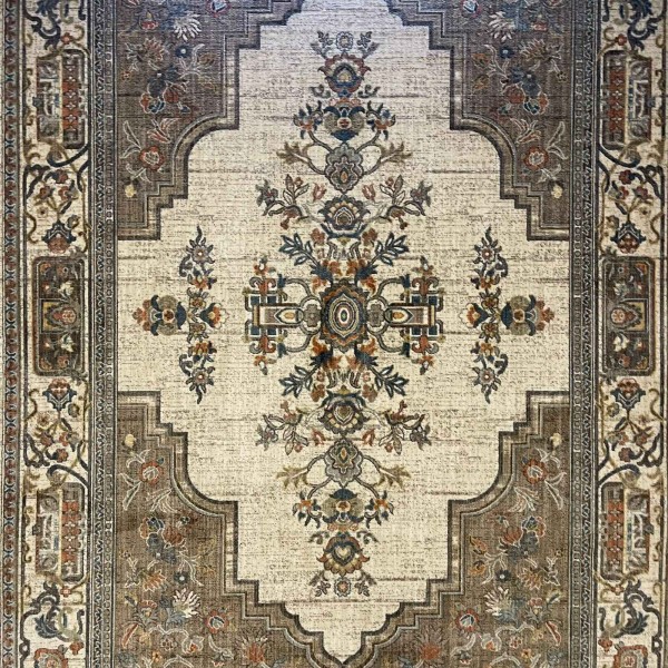 Turkish Bohemian NOVEX Rug H7480A cream Size 150*220