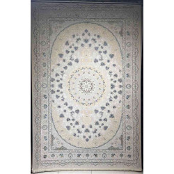 سجاد تركي ايراني لوكس 7604H لون سماوي مقاس 300*500